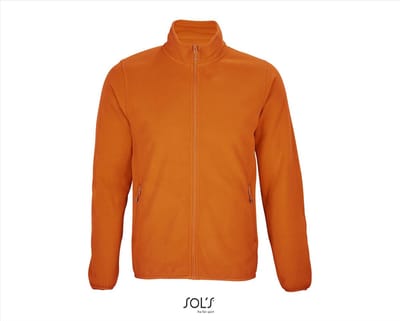 SOL'S Men´s Factor Zipped Fleece Jacket L03823 - orange - S