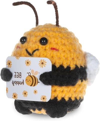 Unieke gepersonaliseerde cadeaus voor leraren en vriendinnen - knuffeldieren, gehaakte bloemen en amuletten voor emotionele steun en geluk