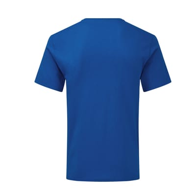 Fruit of the Loom Unisex Adult Iconisch V Hals T-shirt (Koningsblauw)