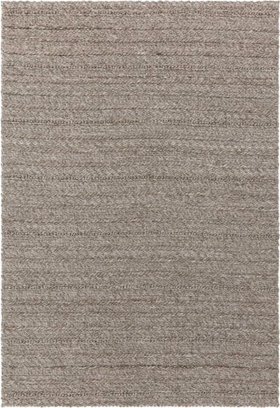 Easy Living - Easy Living Grayson Taupe Vloerkleed - 160x230  - Rechthoek - Buiten,Laagpolig,Structuur Tapijt - Modern - Bruin, Taupe