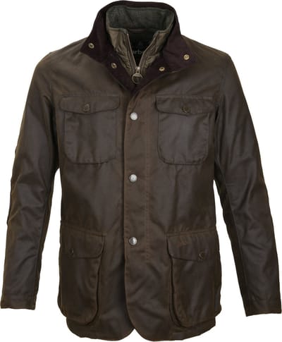 Barbour Waxjas Ogston Olive - Maat M - Heren - Winterjassen