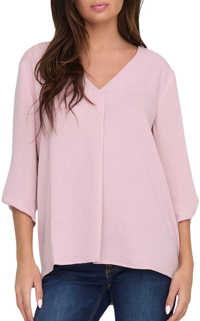 ONLY - JDYDIVYA LIFE 3/4 TOP WVN NOOS - Dames T- Shirt - Maat - 36