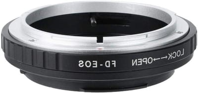 Adapterring voor Canon FD Lens naar Mount Camera - Lensadapter met FD-lenscompatibiliteit