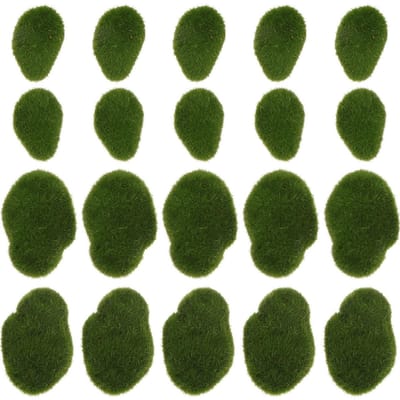 Store_9 - Kunstmosstenen - Decoratieve mosballen - Milieuvriendelijk - Groen - Mosbedekkingsstenen - Tuinaccessoires