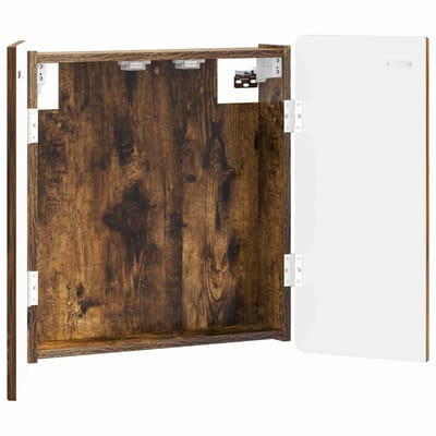 vidaXL - Dartbord - Kabinet - ZWOLLE - Gerookt - eiken - 52,5 - x - 10,5 - x - 57,5 - cm