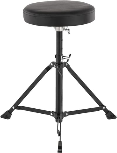 SAVI® Drumkruk - Kruk - Drumkruk Verstelbaar - in hoogte verstelbaar - Zwart -13cm x 30cm x 49cm