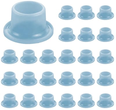 Dailygoody - Lekvrije Afdichting Kraan - Siliconen Pakking - Duurzaam en Slijtvast - Blauw - Waterdichte Afdichtring - Geschikt voor Driehoek Klep