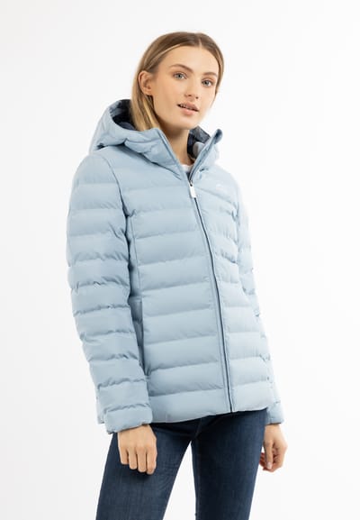ICEBOUND Gewatteerd winterjack Dames lichtblauw