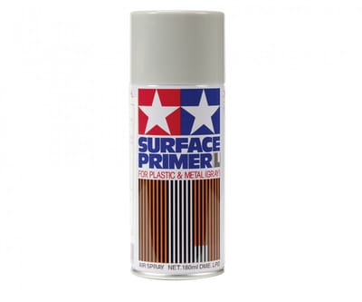 Tamiya Hobbyverf Acrylverf - 87042 Surf Primer Grey - Acryl Spray - 180ml Verf spuitbus - 180 ml