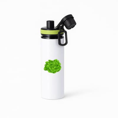 Hacebo® - Krobsla waterfles met draaidop groen - Eten & drinken - junkfood - Liefhebbers van groente en fruit - Groente - gezond eten - eten - water fles - 850ML