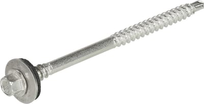 Dak & Gevel - Sandwichpaneelschroef voor hout - BP2 - 7,0/6,5 x 185mm - RVS A2 - Voldraad (20 stuks)