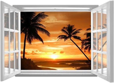 Beach Path Sea Sand Photo Wallcovering