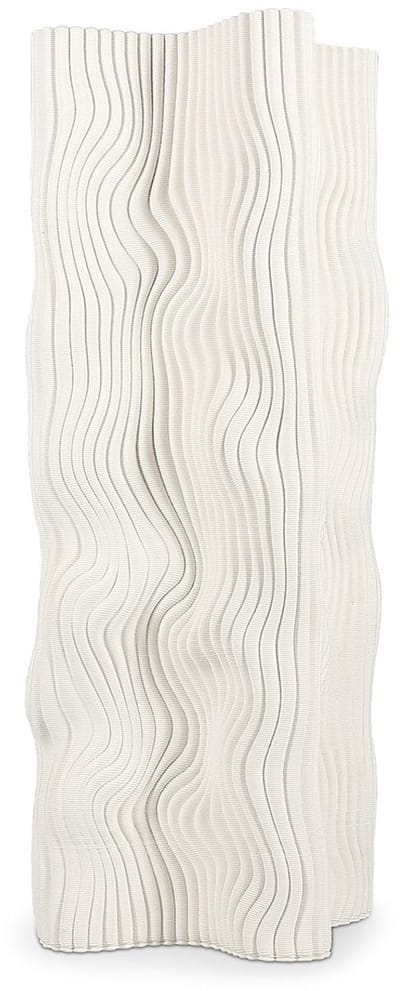 SP Collection Vaas 18x18xH42,5cm fluid white Vea