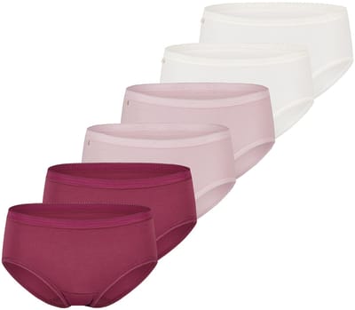 sloggi Dames midi slip 6 pack Basic+