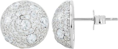 AKZENT Akzent Dames Oorbel "Nury" van 925 Sterlingzilver, gerhodineerd, duurzaam