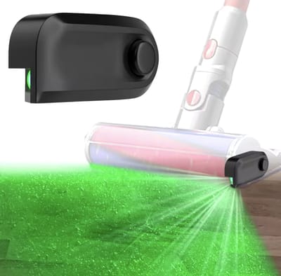 Stofzuiger Stof Display LED Lamp - USB oplaadbaar - Oplaadbaar - Verborgen Stof en Huisdierhaar - Geschikt Voor De Meeste Stofzuigers - Stofzuiger Verlichting