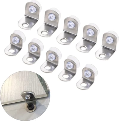 FSW-Products - Plankdragers - 4 Stuks - Plankdrager - Plankendrager - Dragers voor in kasten - RVS - Legplankdrager - Schapdrager - Kastdrager