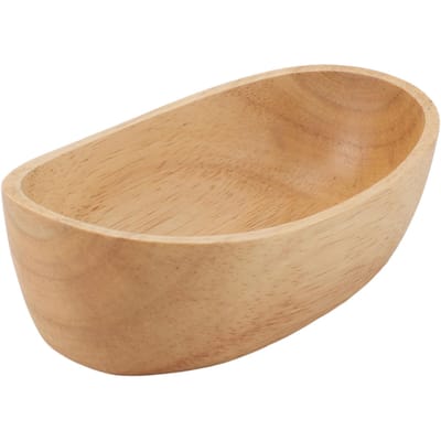 Saladekom Veelzijdig Gladder Stijlvol Duurzaam Gemakkelijk Schoonmaken Bootvormige Kom voor Thuis Restaurant 15cmx4.2cm/5.9x1.7in