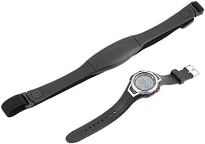 Hartslagmeter Borstband - Sport Horloge - Sporten Meten - Waterdicht Tot 3m - 3 Meter - Zwart