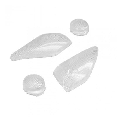 Knipperlichtknop TNT voor scooter MBK 50 Nitro 1997 tot 1998, transparant, nieuw