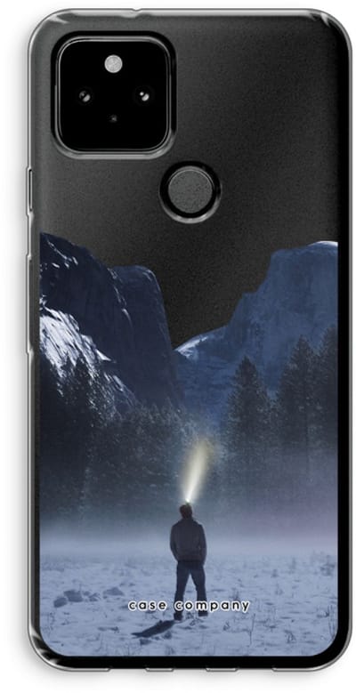 Case Company® - Hoesje geschikt voor Google Pixel 5 hoesje - Wanderlust - Soft Cover Telefoonhoesje - Bescherming aan alle Kanten en Schermrand