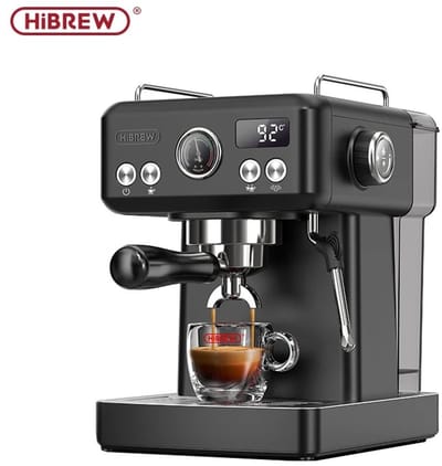 Trendique - Espressomachine - Koffiezetapparaat - Koffiemachines - Roestvrijstaal - zilverkleur -58 mm filter - 20 bar druk