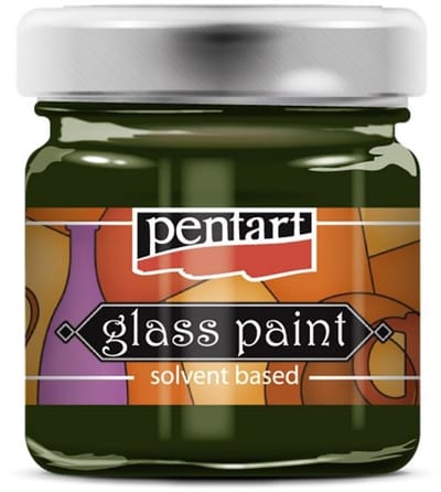 Pentart Glasverf Solvent Basis 30 ml Reseda