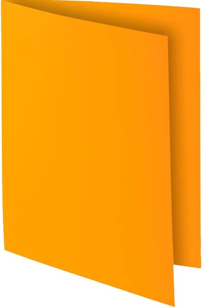 Exacompta 10x ROCK''S 80 Pak van 30 inlegmappen - 22x31cm voor A12 - Oker - 807026E