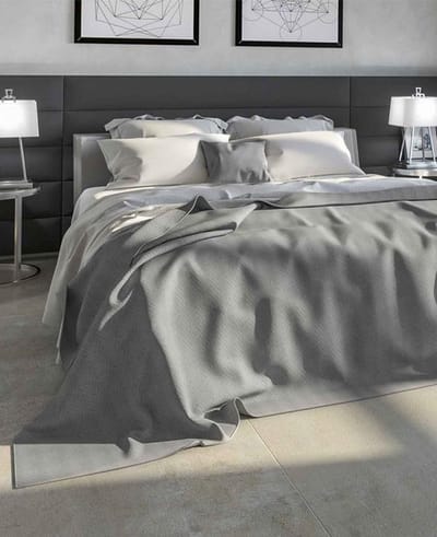 Yellow Sierkussenhoes Valdez - 50x50 cm - Grey
