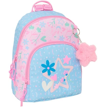 Safta Blackfit8 Smile Mini 9.75l 32x43x14 Cm Rugzak Blauw,Roze Kinderen