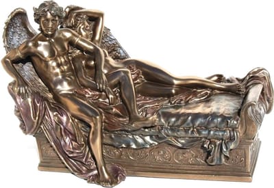 Veronese Design beeld/figuur - Cupido en Psyche Veronese Design beeld - (bxhxd) ca. ‎27,6cm x 18,4cm x 14cm