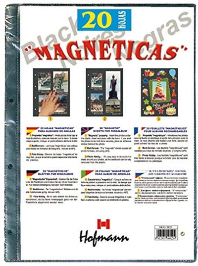 Magnetische vellen voor ringband - Verpakking van 20 magneetbladen