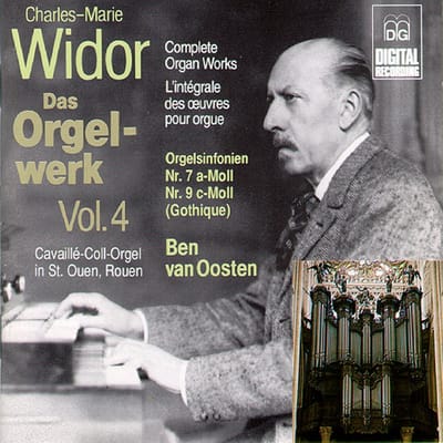 Ben Van Oosten - Widor: Complete Organ Works Vol. 4 (CD)