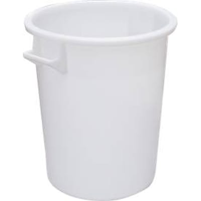 Ton, van HDPE, stapelbaar 75 liter, naturel