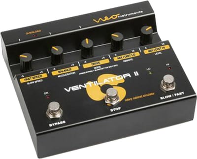 Neo Instruments Ventilator II - Rood effectpedaal voor keyboards