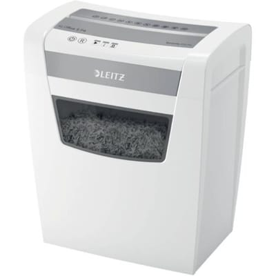 Leitz IQ Office S P4 Papierversnipperaar 12 vellen Cross cut 4 x 28 mm P-4 23 l Ook geschikt voor Paperclips, Nietjes