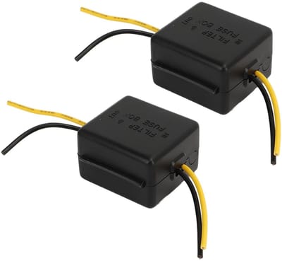 Dailygoods- Ruisfilter 2 Stuks - Auto-Netfilter - Geluidsreductie - Storingsbestendig - Eenvoudige Installatie - Kristalheldere Audio - Geluidsfilter