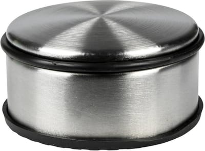 Benson Deurstopper/deurbuffer rond - RVS - 1.1 kg - 11 x 6 cm