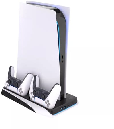 FIXED Multifunctional PS5 Cooling/Charging Station - Miscellaneous Charging cable for wireless game controller - Sony PlayStation 5