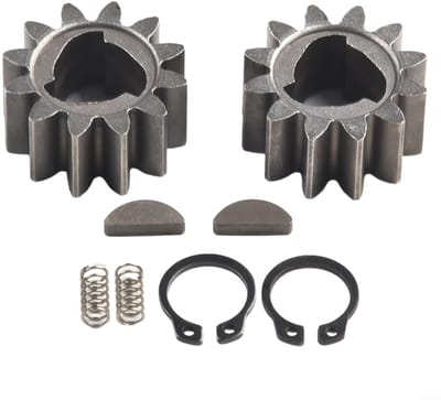 Dailygoods- Aandrijfwiel Kit 8-Delige Set - Tandwielen - Clips - Transmissiesleutels - Compressieveren - Reserveonderdeel - Grasmaaier Onderdelen