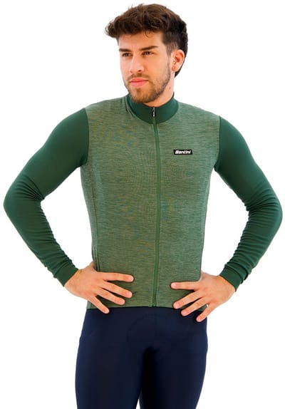 Santini Pure Dye Trui Met Lange Mouwen Groen XS Man