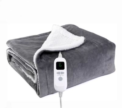 Verwarmde Deken Elektrisch - 180 x 140 cm - 40-60 °C - Flanel