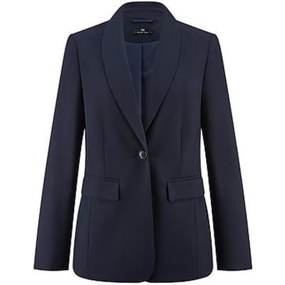 Blazer Van Peter Hahn blauw