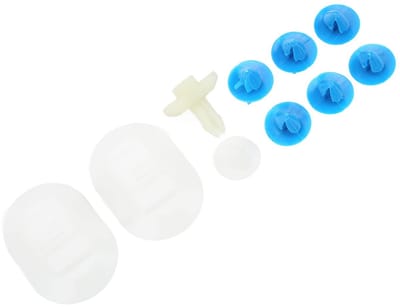 Dailygoods- Bevestigingsclip Set 10 Stuks - Sterke Klemkracht - Auto Clips - Vervanging 1610186180 - Compacte Structuur - Eenvoudige Installatie - Autoclips