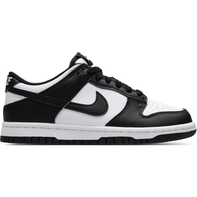 Nike Dunk Low GS Zwart Wit Kindersneakers CW1590-100 36