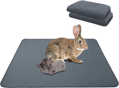 Herbruikbare urine-onderlegger set van 2 - 60 x 90 cm - hondentraining - wasbaar - sneldrogend - absorberend puppy training tray