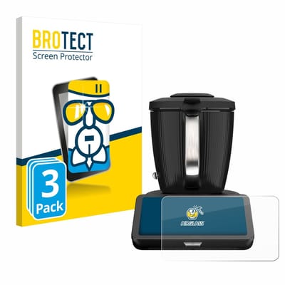 Screenprotector 3 Stuks voor Vorwerk Thermomix TM7 Beschermglas transparant