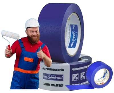 XL-tape Blue Dolphin - Professionele Schilderstape - 48mm - 50m - UV-bestendig
