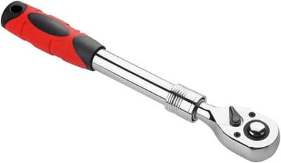Momentsleutel Ratelsleutel - Verstelbare Moersleutel - Precisie Werk - 72 Tanden Aandrijving - 3/8 Inch - Chroom