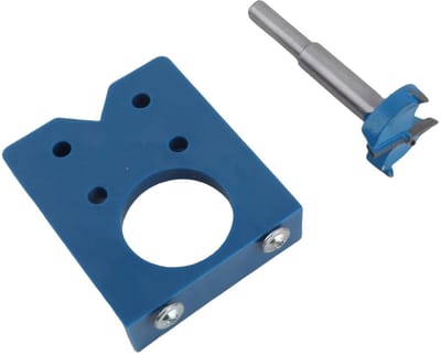 Dailygoods- Scharnier Jig 35mm - Houtbewerking Tool - Nauwkeurige Boorgids - Kastdeur Installatie - Hoogwaardige Materialen - Betrouwbare Service - Boormachine